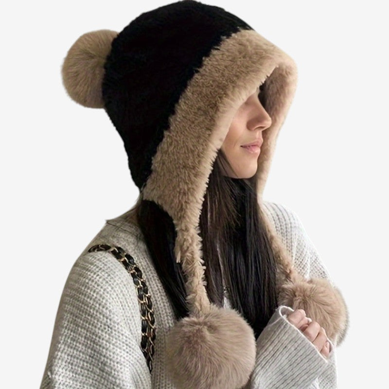 Bonnet Hiver Chaud avec Cache-Oreilles Réglable - LuxeStyle