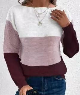 Pull Femme Hiver Douillet Tricoté