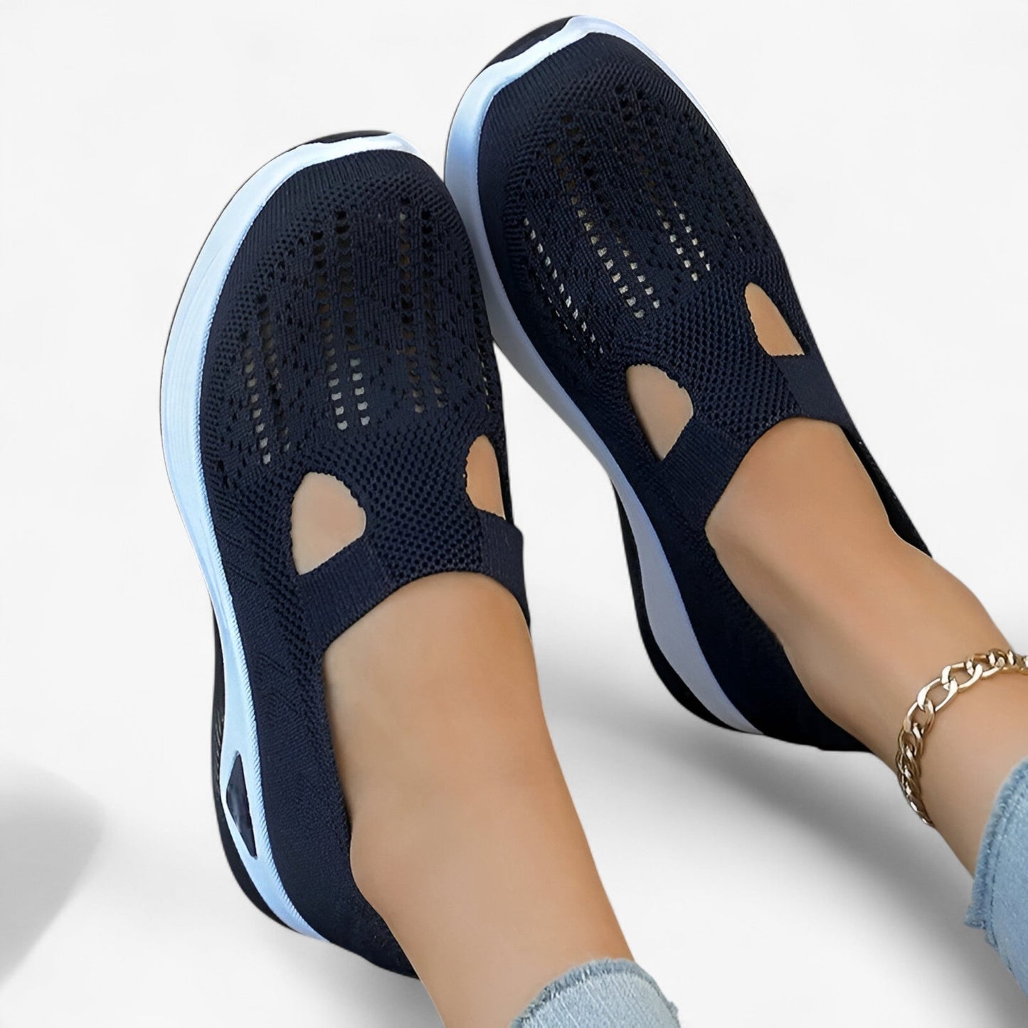 Chaussures féminines légères avec semelle souple et style élégant
