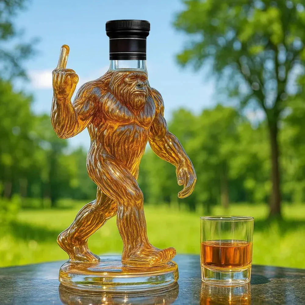 Bouteille Originale Yéti en Verre avec Bouchon Fantastique