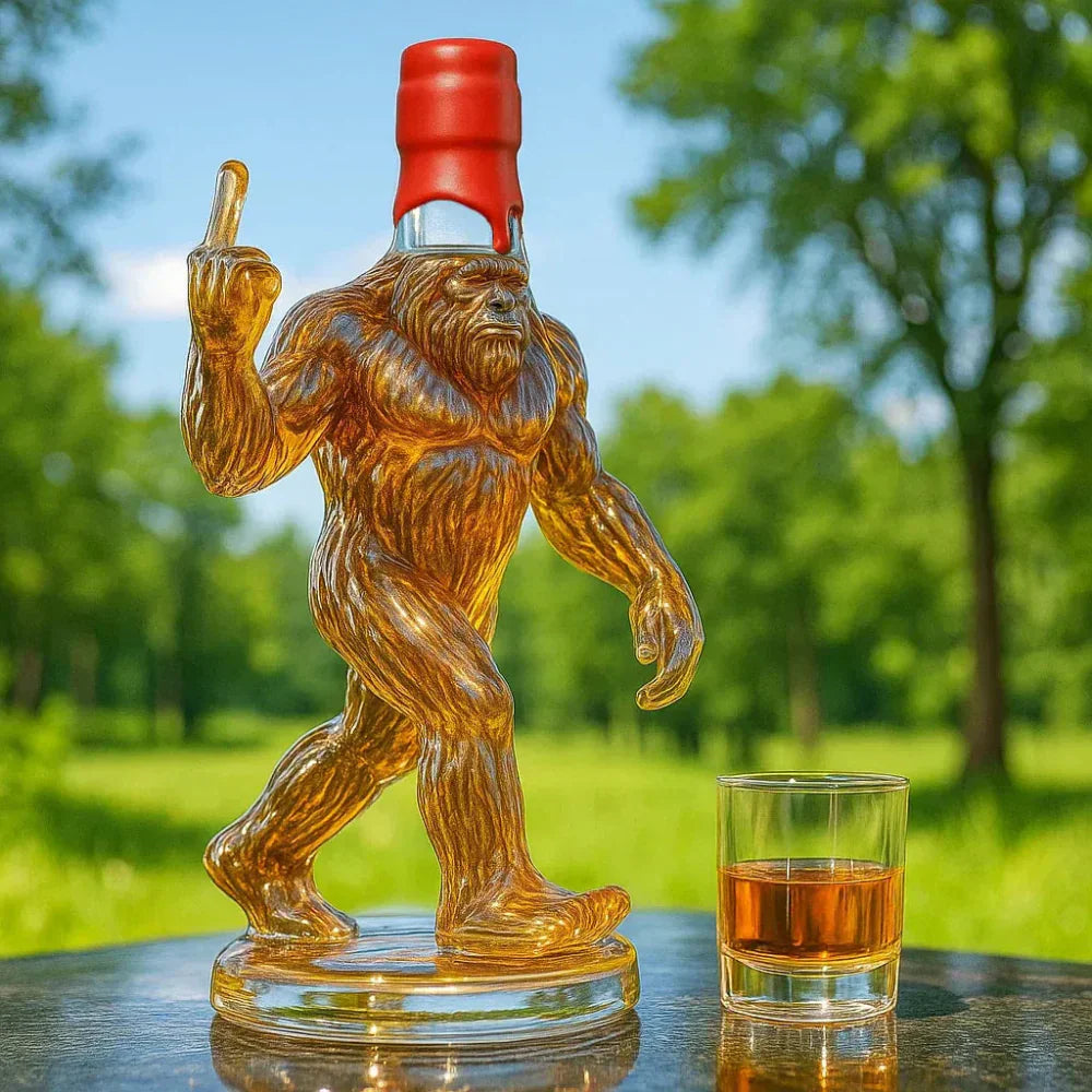 Bouteille Originale Yéti en Verre avec Bouchon Fantastique
