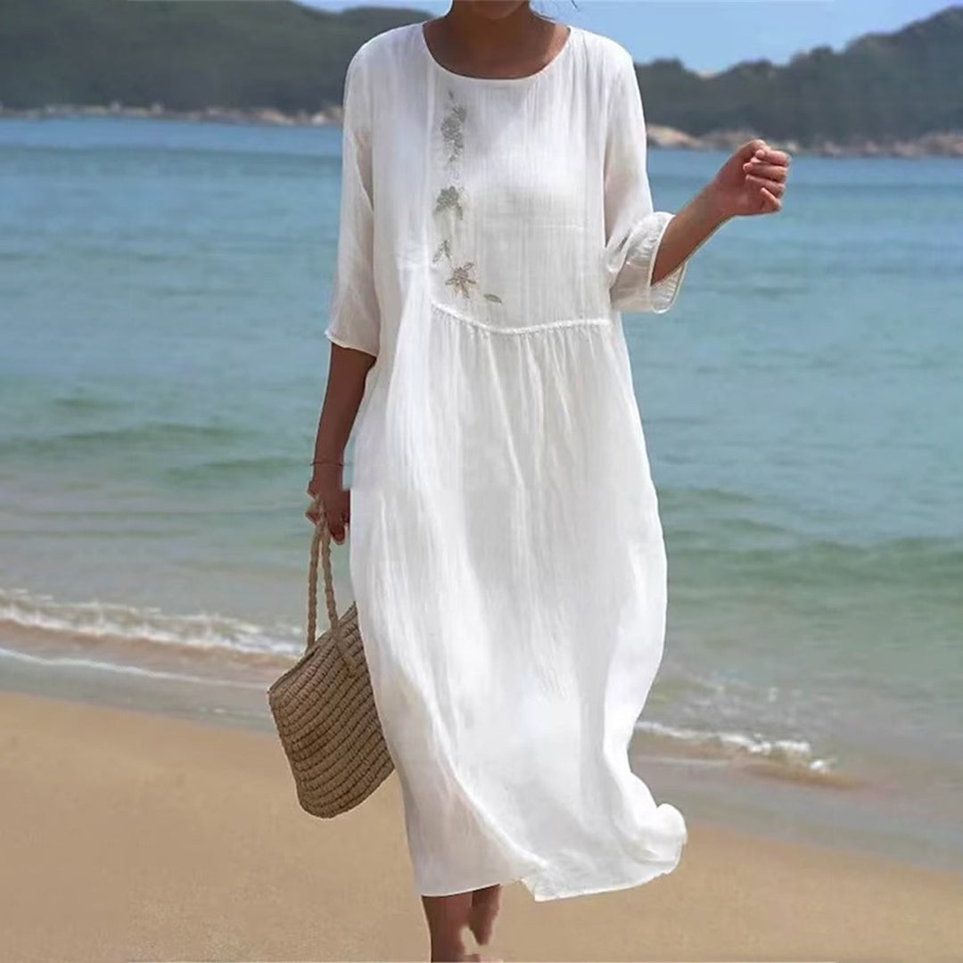 Robe Été Fresh Pour Femmes Mi-Longue - LuxeStyle