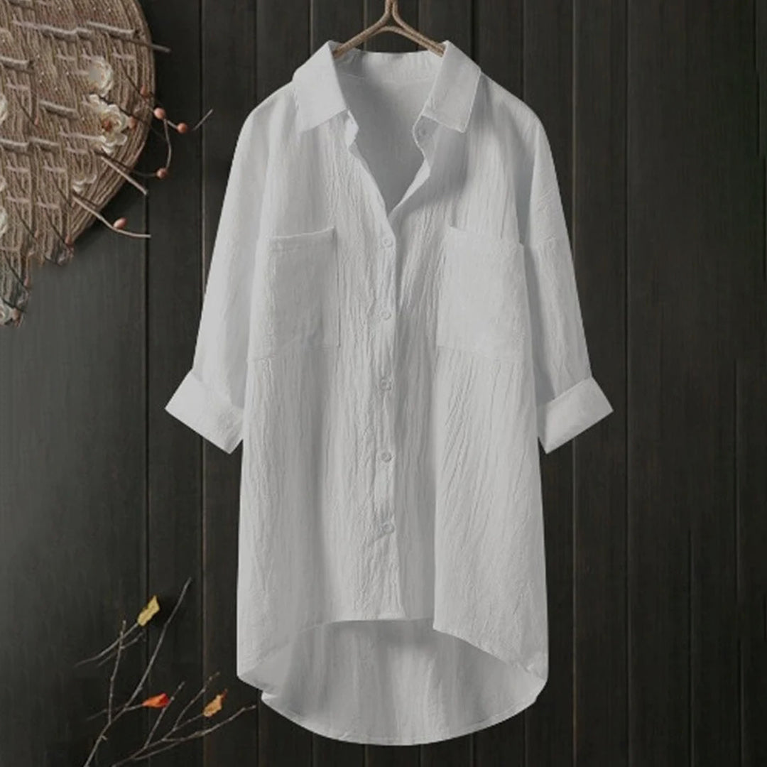 Chemise homme noir classique manches longues