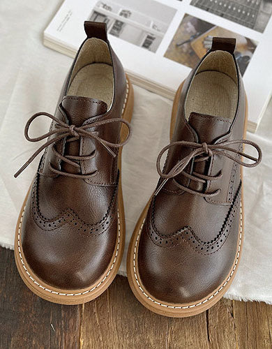Chaussures Femmes Élégantes Richelieu Chic avec Détails Raffinés
