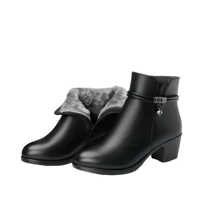 Winluxe - Bottines Élégantes Doublées pour un Hiver Chic et Confortable