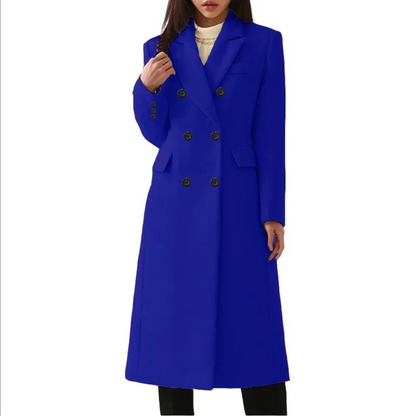 Manteau épais en laine pour femme | Doudoune hiver longue