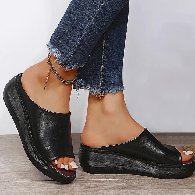 Sandales Rouge Vif Été