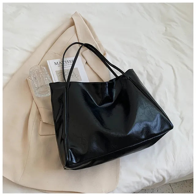 Sac à bandoulière femme tendance grand volume