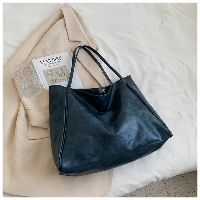 Sac à bandoulière femme tendance grand volume