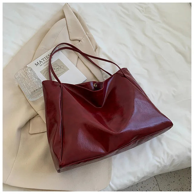 Sac à bandoulière femme tendance grand volume