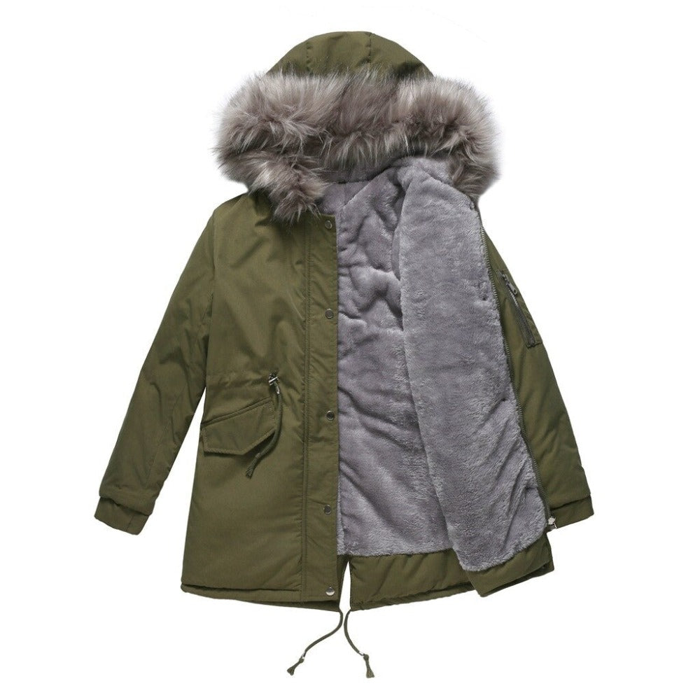 Parka Hiver Chic Avec Poches Utiles