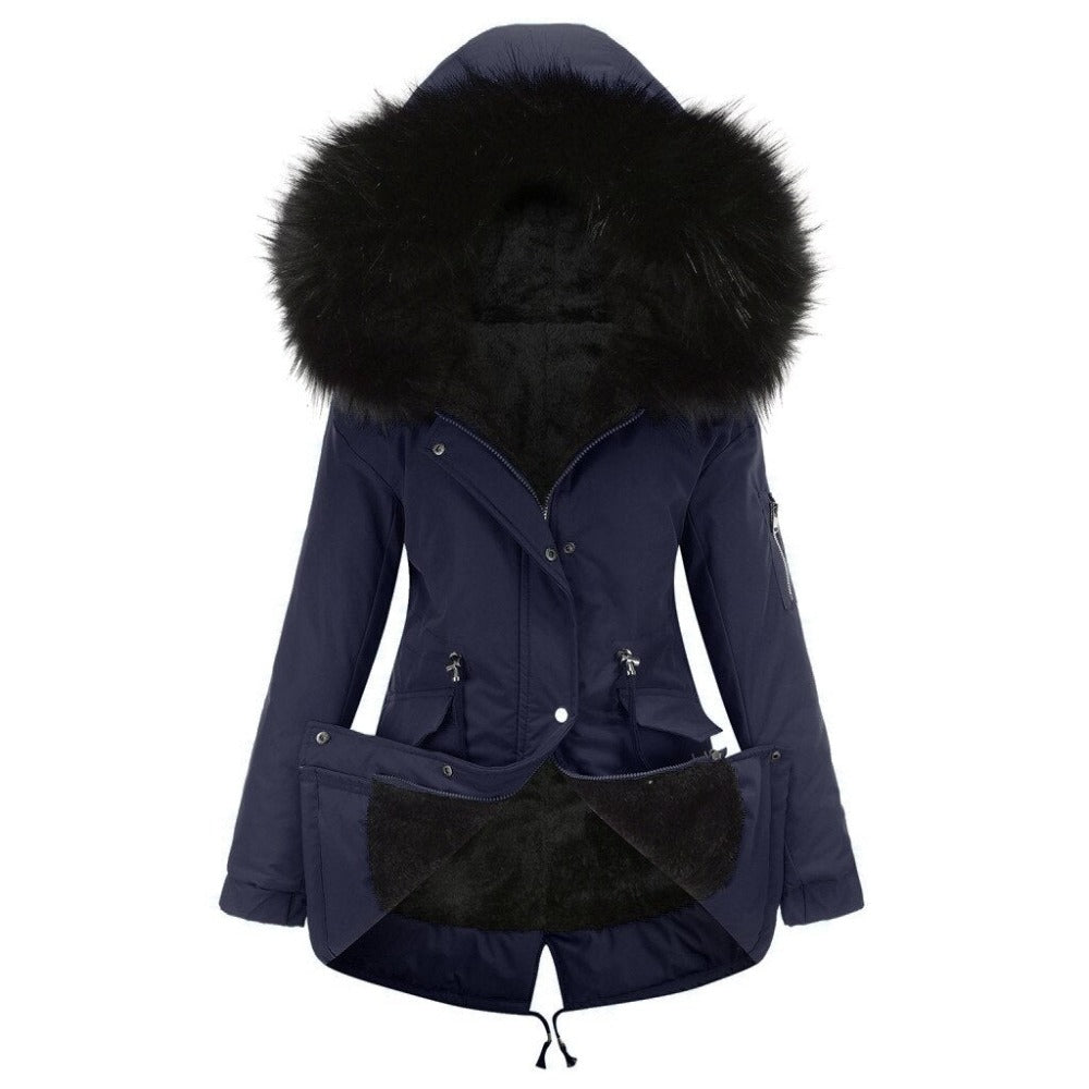 Parka Hiver Chic Avec Poches Utiles