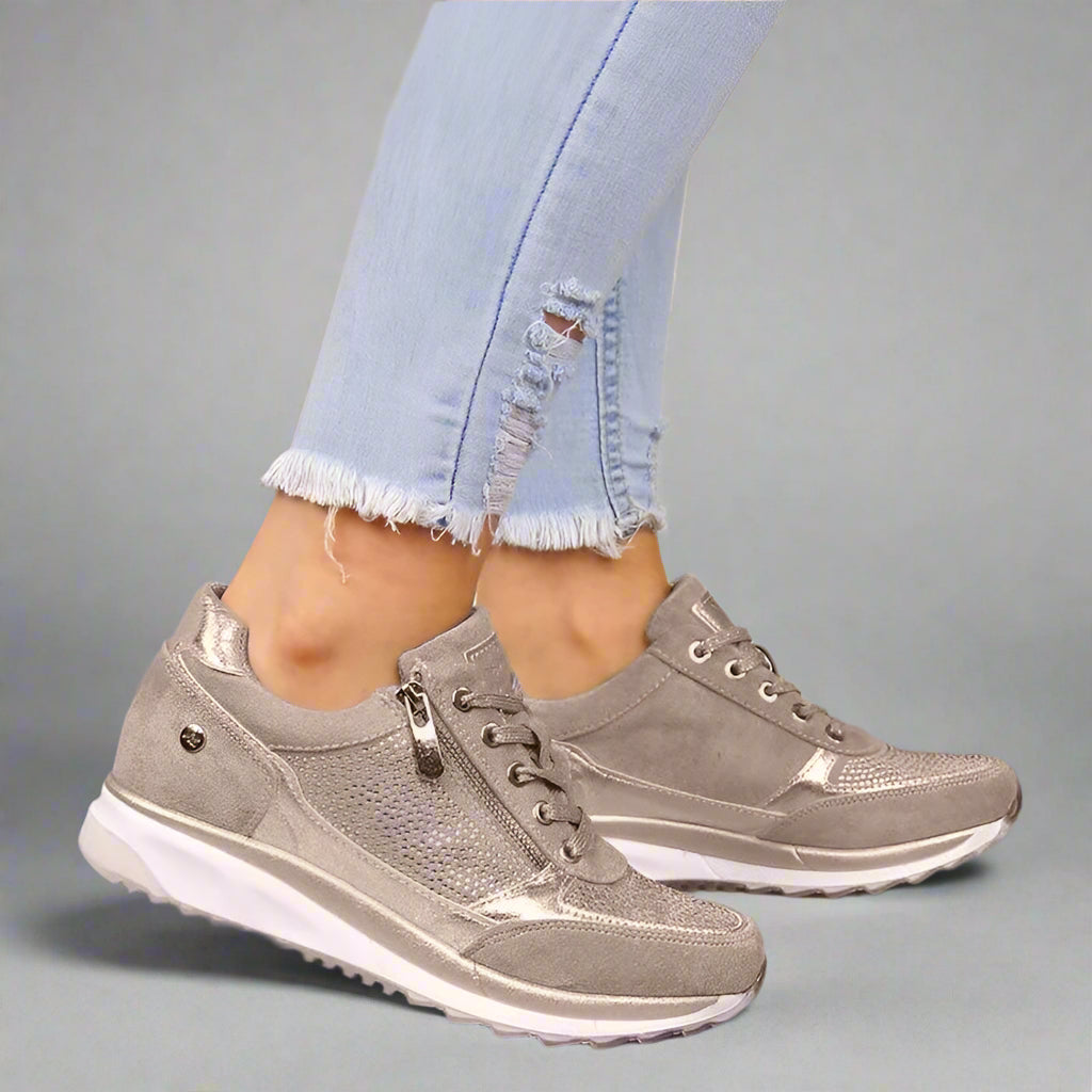 Baskets Femmes Bleues Dynamiques