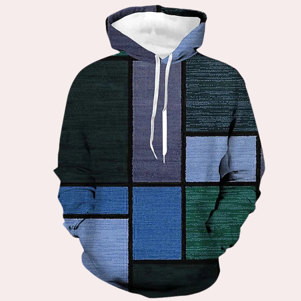 BRUCE - Sweat à Capuche Moderne pour Hommes
