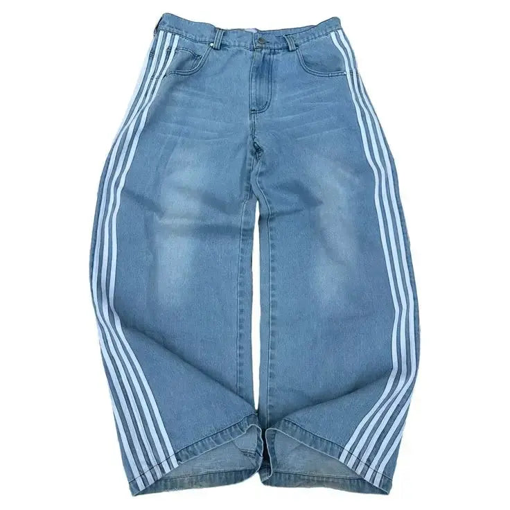 Jean Femme Taille Haute Détendu - LuxeStyle