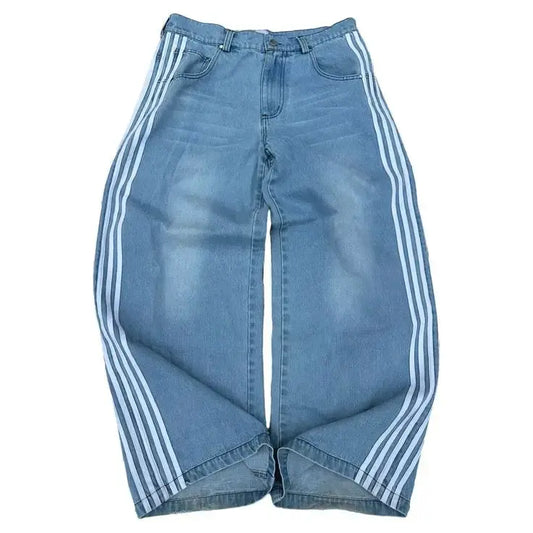 Jean Femme Taille Haute Détendu - LuxeStyle