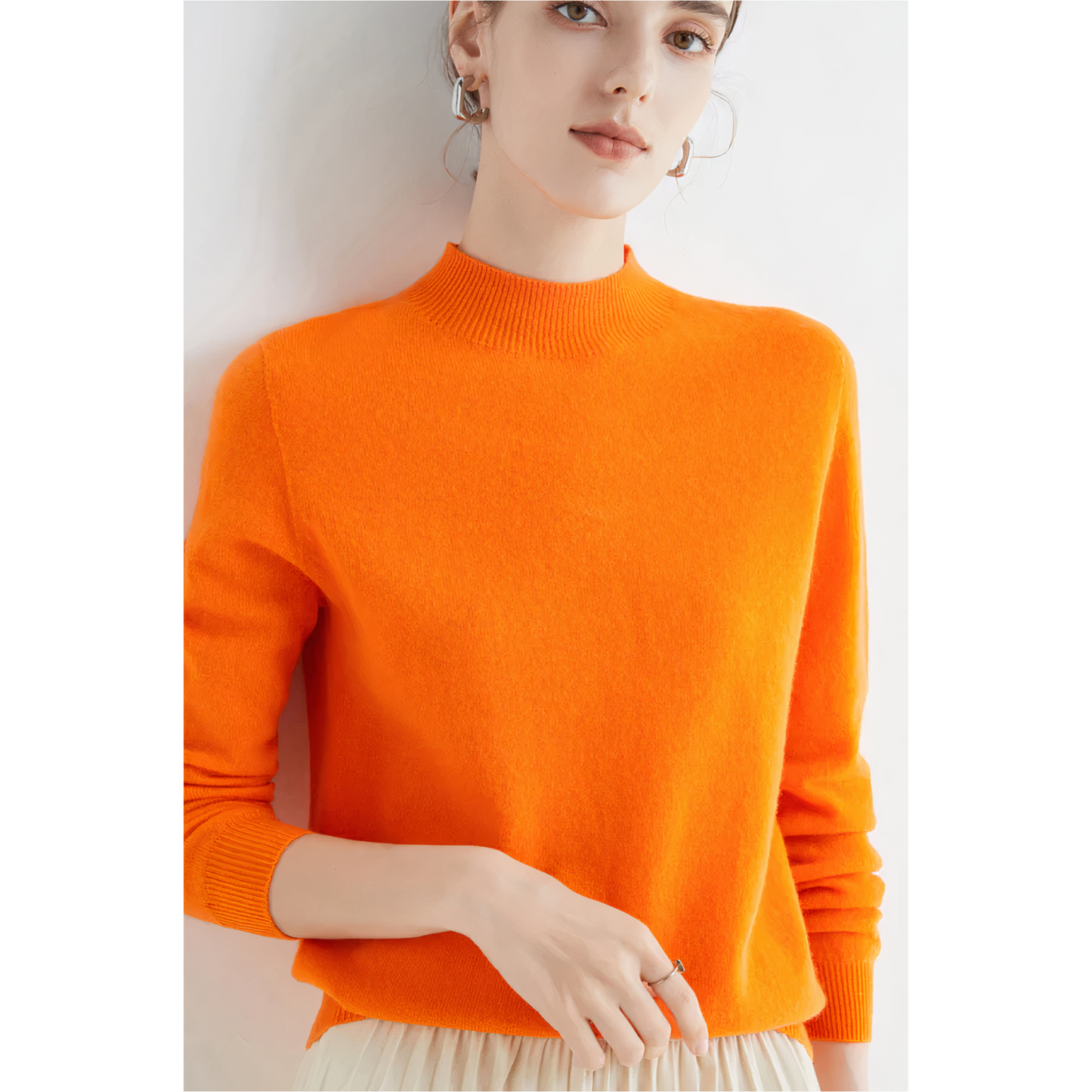 Cerise™ – Pull Cachemire Femme Élégant, Doux et Léger pour Toutes Occasions