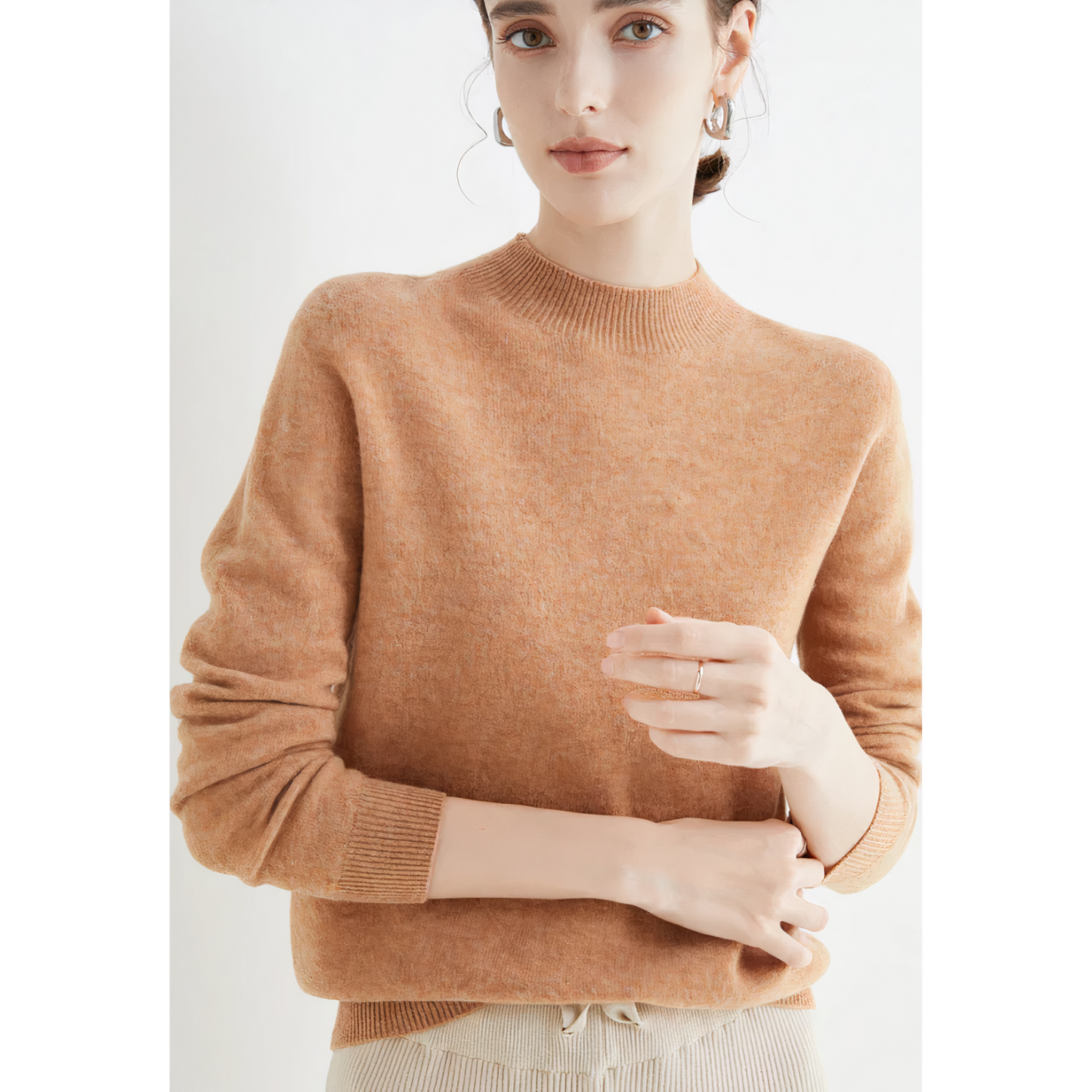 Cerise™ – Pull Cachemire Femme Élégant, Doux et Léger pour Toutes Occasions