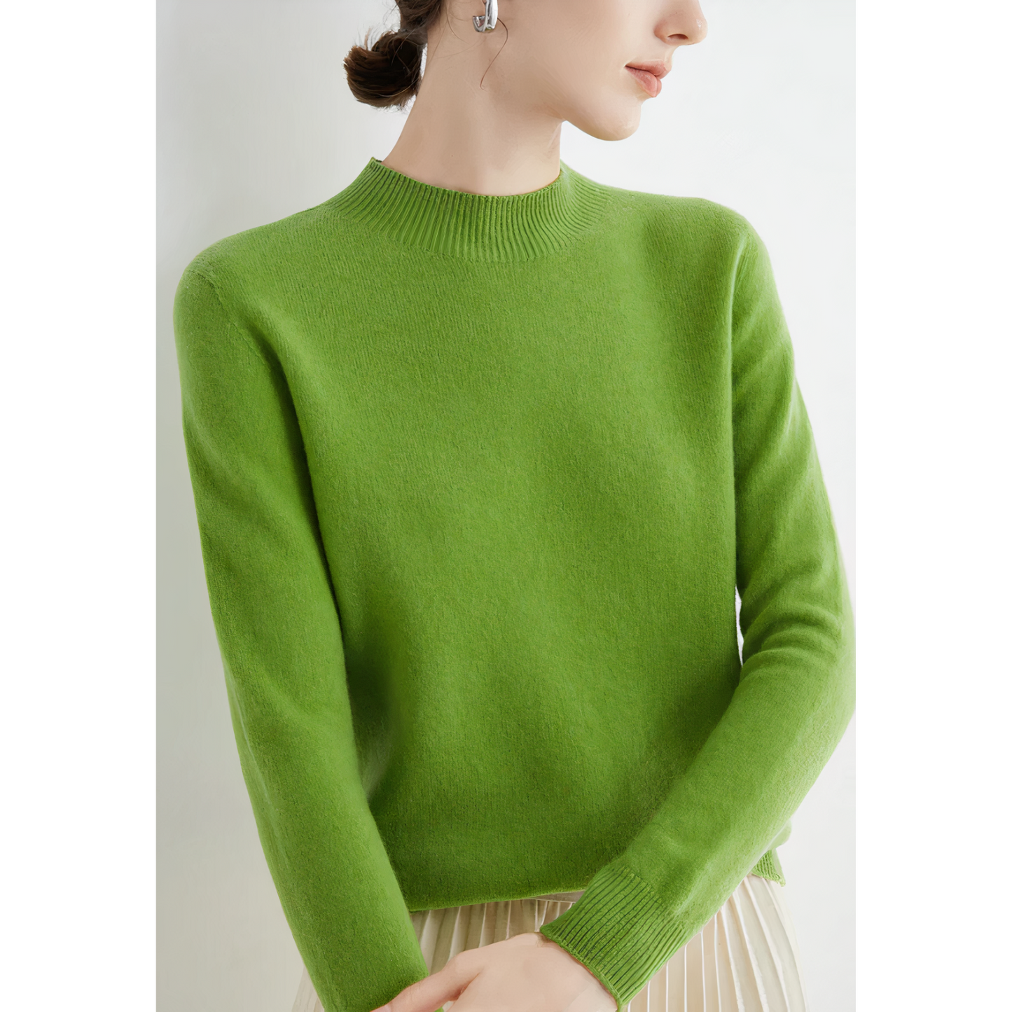 Cerise™ – Pull Cachemire Femme Élégant, Doux et Léger pour Toutes Occasions