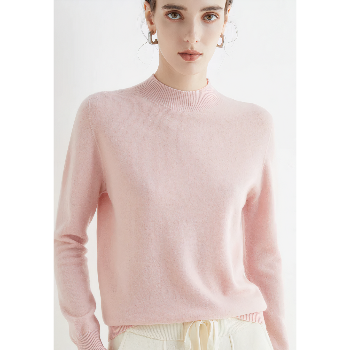 Cerise™ – Pull Cachemire Femme Élégant, Doux et Léger pour Toutes Occasions