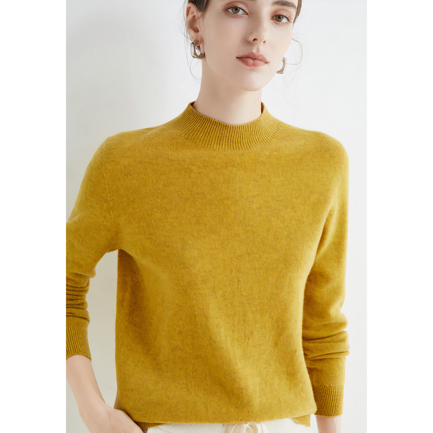 Cerise™ – Pull Cachemire Femme Élégant, Doux et Léger pour Toutes Occasions