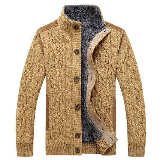 Cardigan Homme Tricoté Épais et Confortable - LuxeStyle