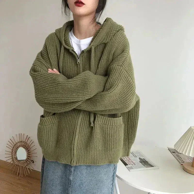 Gilet femme décontracté à fermeture éclair - luxestyle