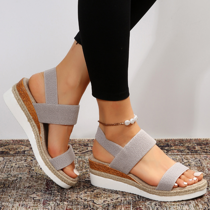 Sandales Plates-Formes Féminines Été Confortable
