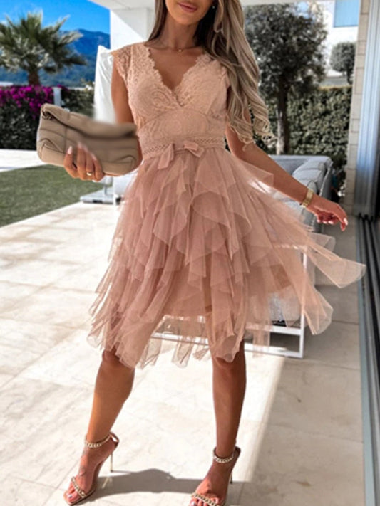 Robe de Soirée Élégante Plissée pour Femmes - LuxeStyle