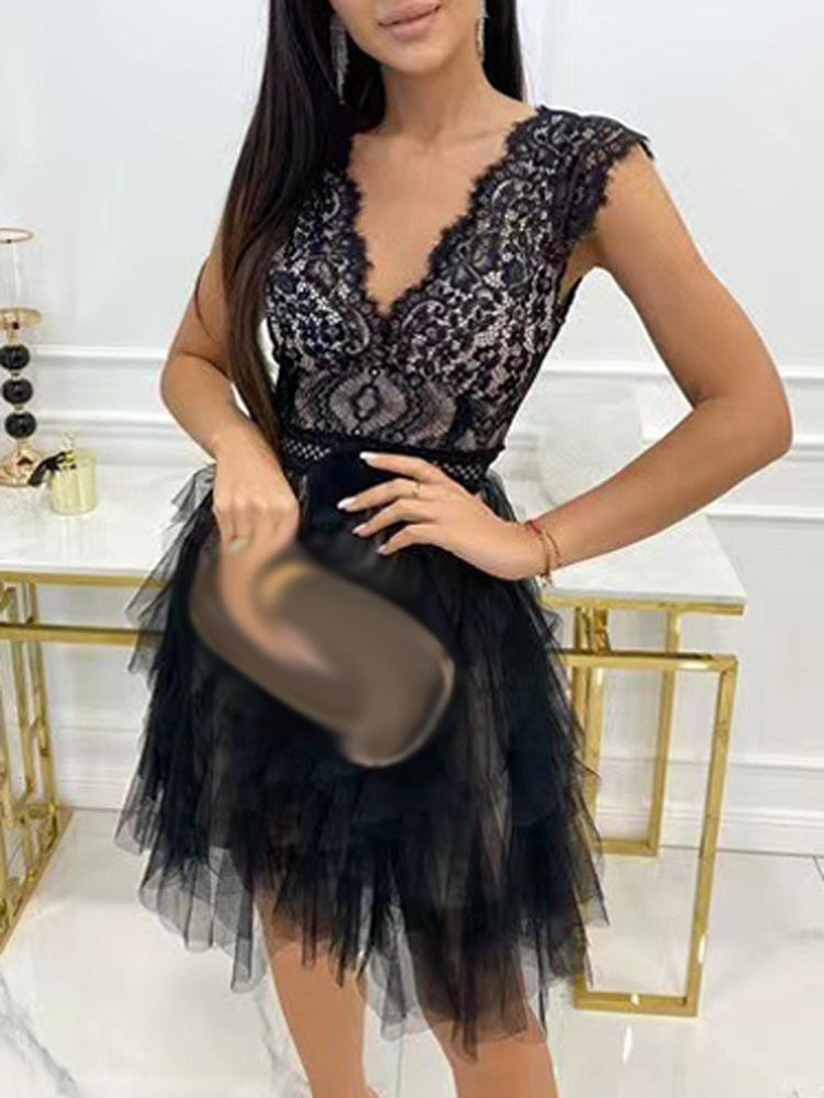 Robe de Soirée Élégante Plissée pour Femmes