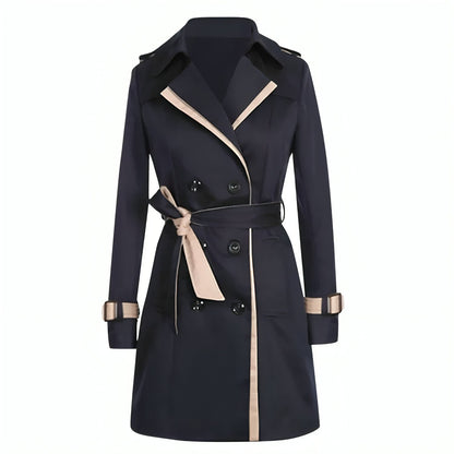 Manteau Imperméable pour Femme avec Ceinture