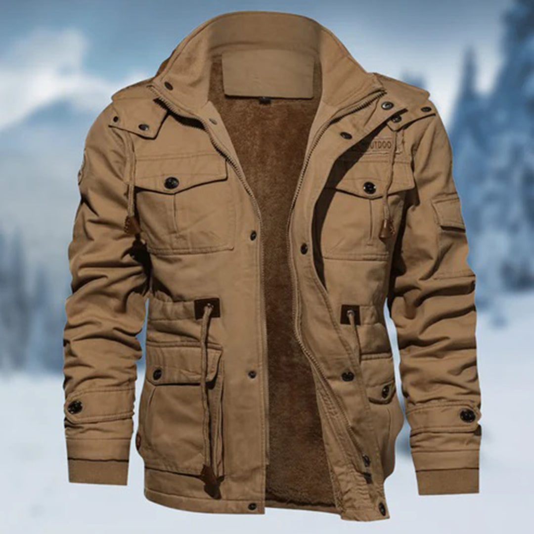 Manteau Hiver Homme - Parka Chaud Étanche et Robuste - LuxeStyle