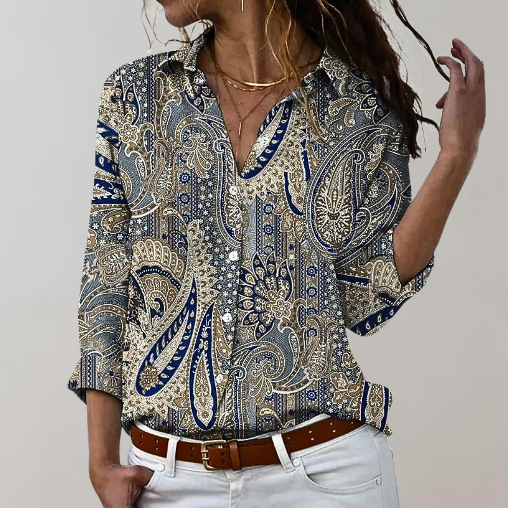 Chemise Élégante Manches Longues Féminine - luxestyle