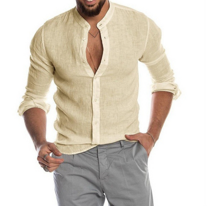 Amédée™ – Chemise Homme en Lin Élégante et Légère pour Été
