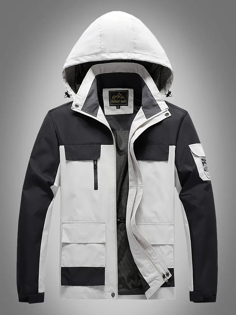 Veste à capuche étanche chic femme