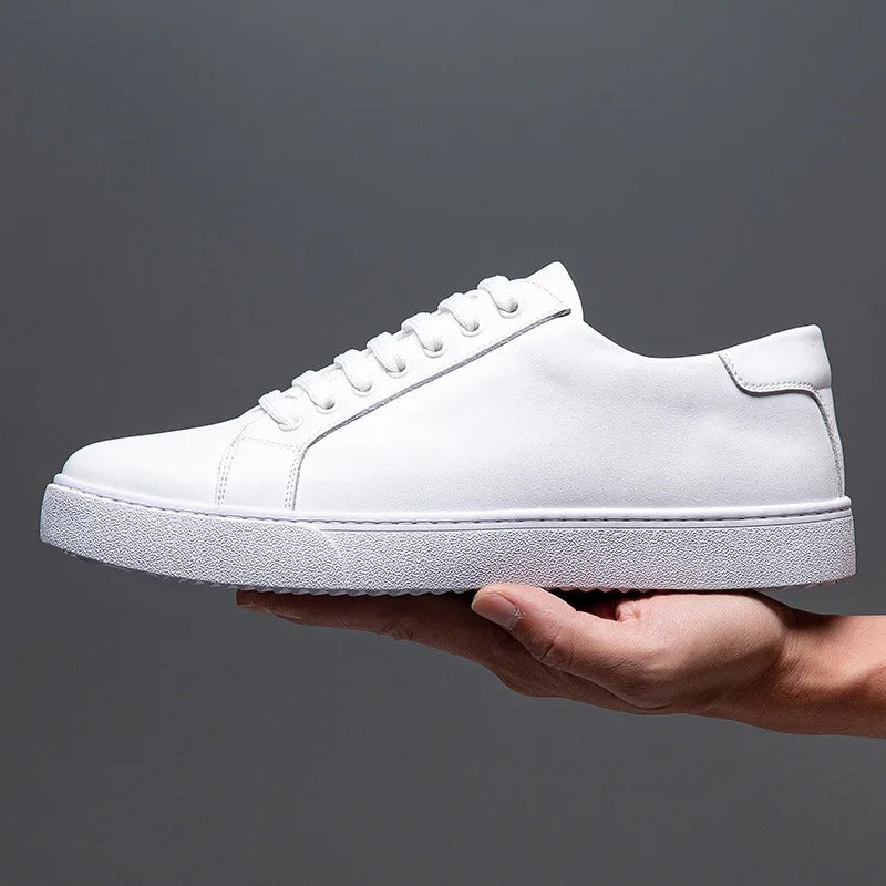 Baskets Cuir Classiques pour Homme - Chaussures Élégantes en Cuir Authentique