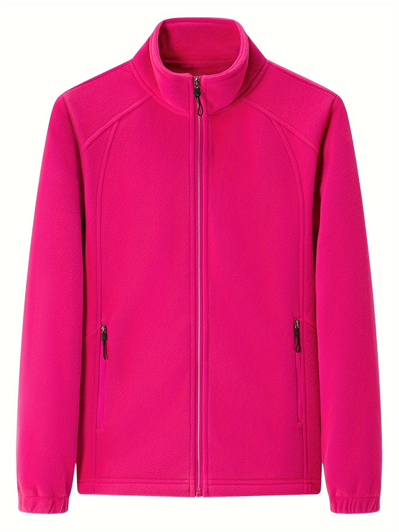 Veste Douillette à Col Montant Chic