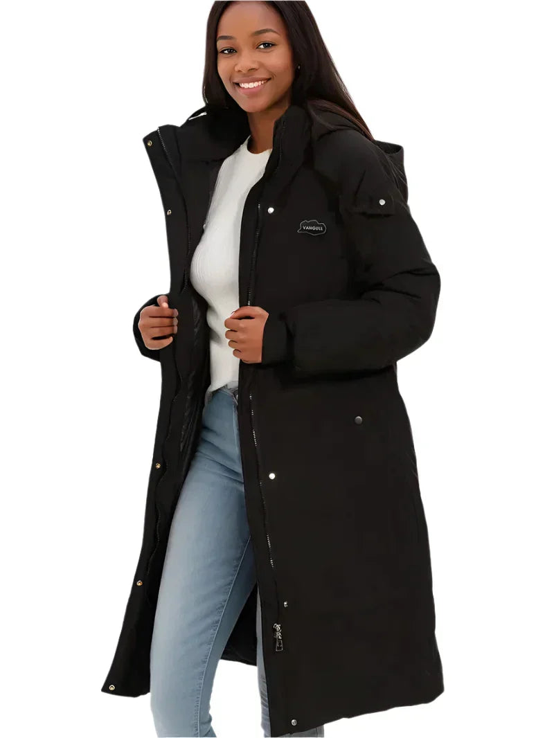 Manteau Femme Hiver avec Capuche Dézipable