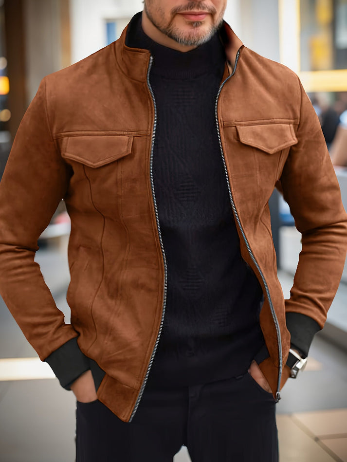 Veste Hiver Chaud et Élégant avec Col Pour Femme et Homme