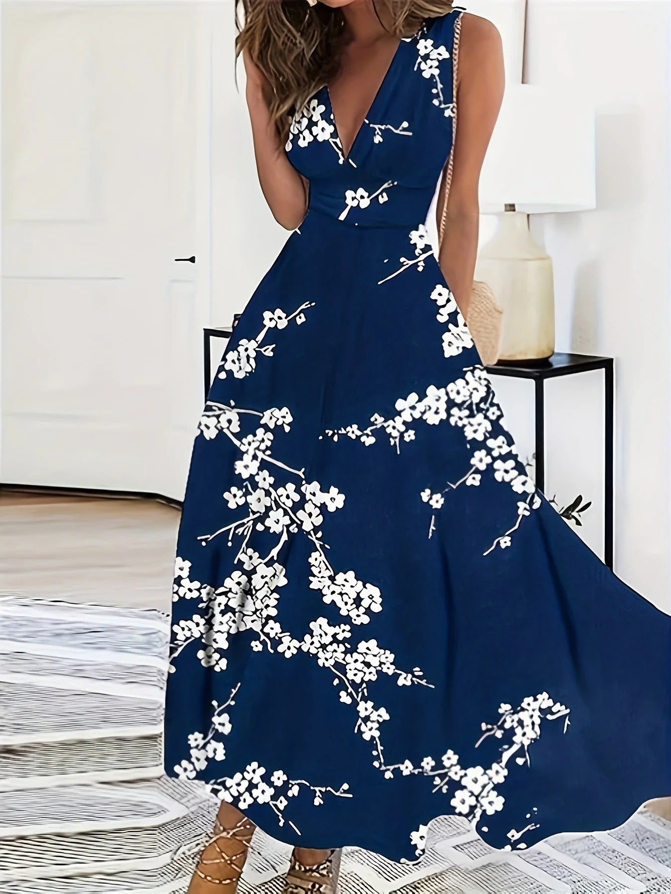 Robe Été Florale pour Femme