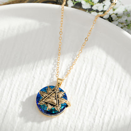 Collier Pendentif Geometrique Chic pour Femme