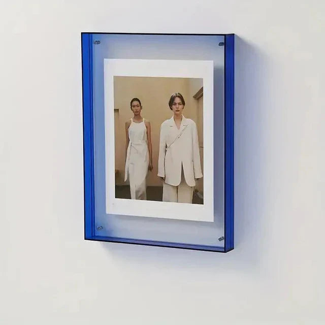 Cadre Photo Acrylique Clair Design