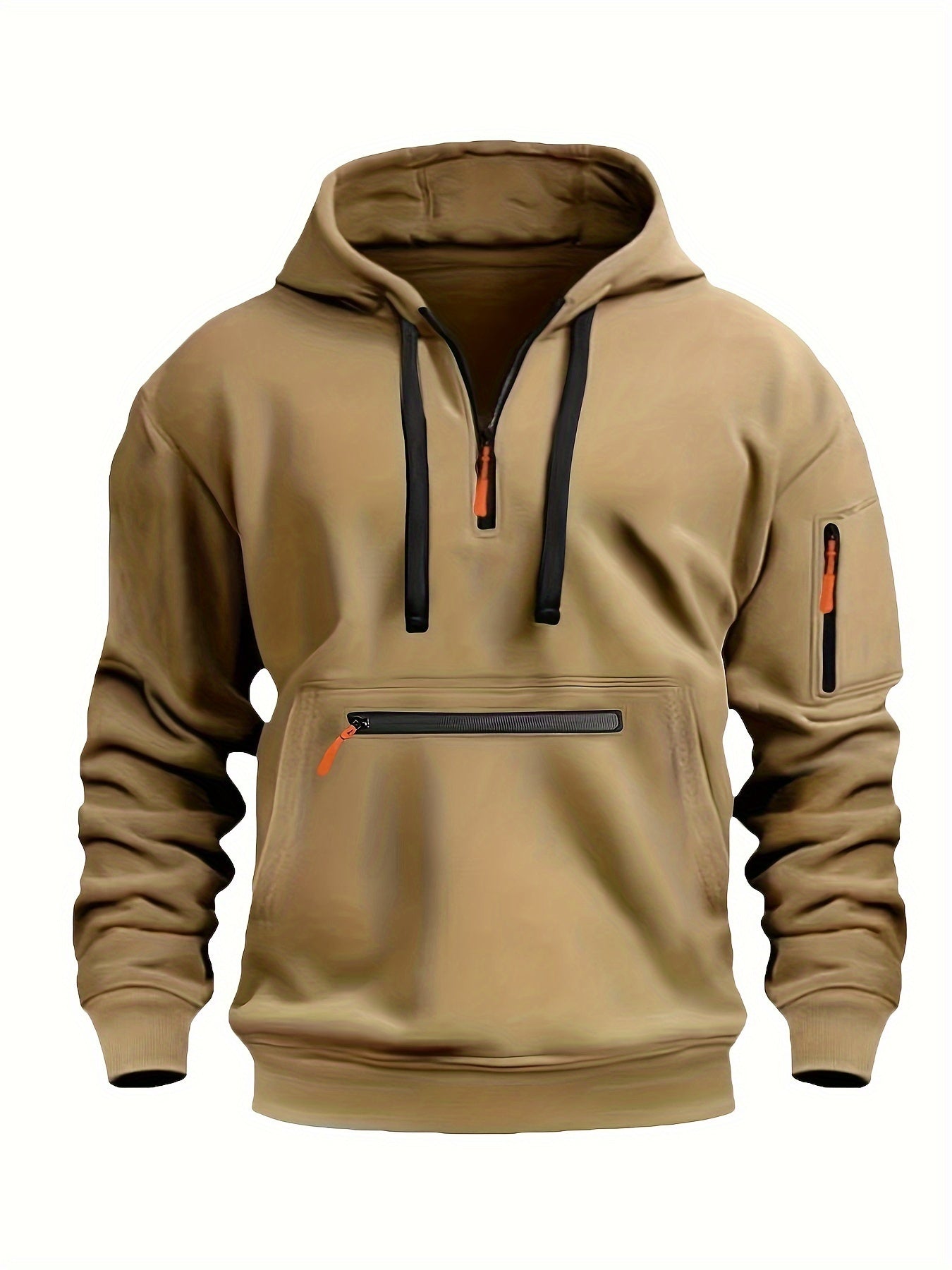 Sweat à capuche élégant zippé pour tous les jours - LuxeStyle
