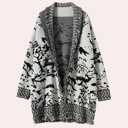 LACINDA - Cardigan Tricoté Luxe pour Femmes