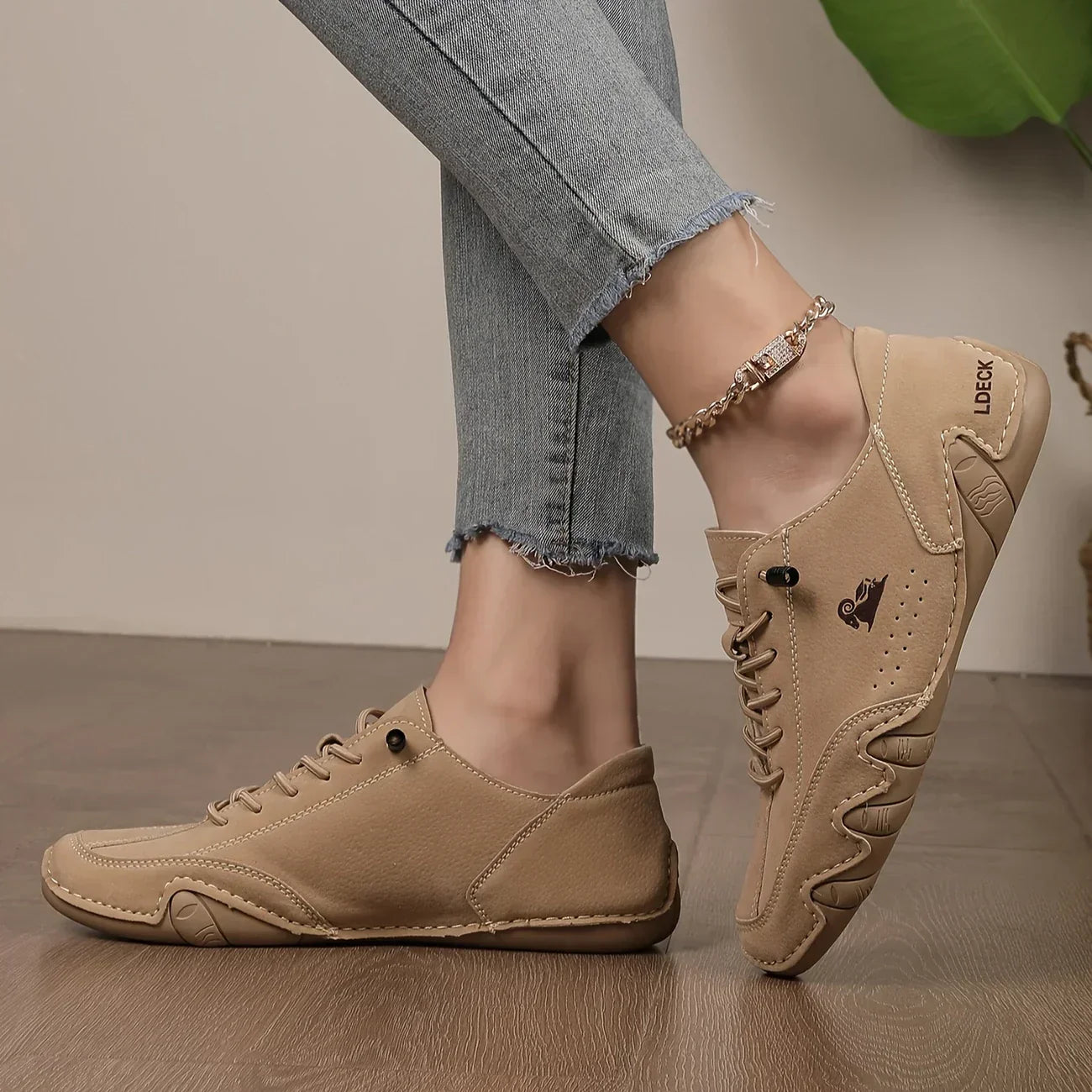 Chaussures Homme Désinvoltes à Lacets – Style Minimaliste avec Semelle Gravée