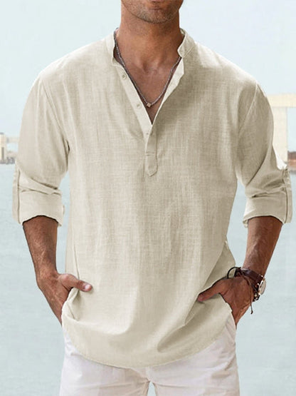 Theo™ – Chemise Homme en Lin Légère et Élégante pour Été