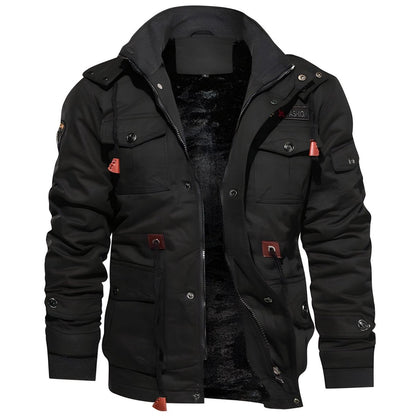 Veste Hiver Chaude et Étanche à Capuche
