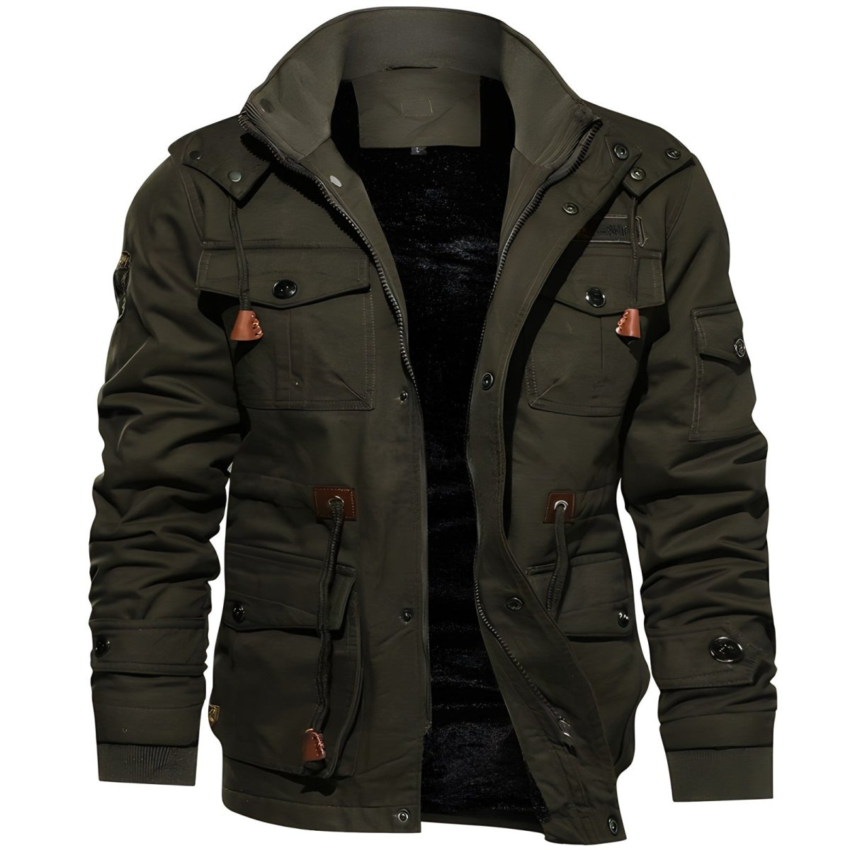 Veste Hiver Chaude et Étanche à Capuche