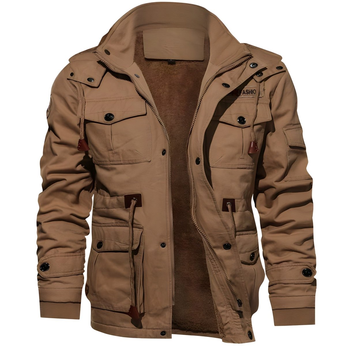 Veste Hiver Chaude et Étanche à Capuche