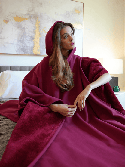 Cape féminine noir élégante et tendance